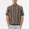 T-shirt en maille à empiècements