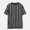 T-shirt en maille à empiècements