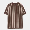 T-shirt en maille à empiècements