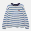 T-shirt en maille rayée