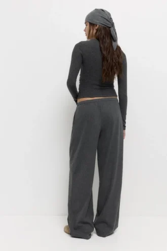 T-shirt froncé au toucher doux