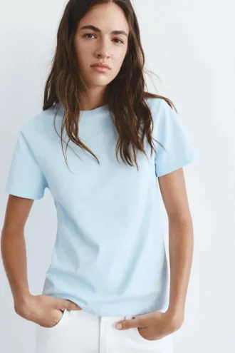 T-shirt à manches courtes 100 % coton