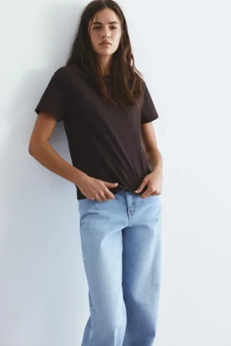T-shirt à manches courtes 100 % coton