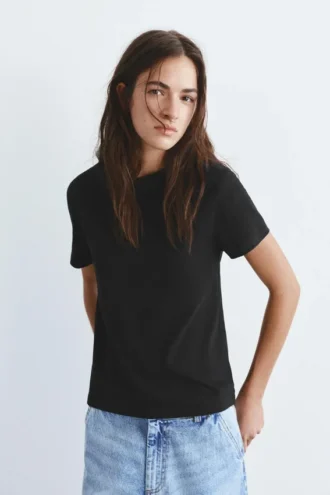 T-shirt à manches courtes 100 % coton
