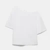T-shirt à manches courtes asymétrique T-shirt à manches courtes asymétrique