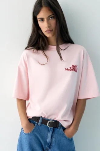 T-shirt à manches courtes avec motif