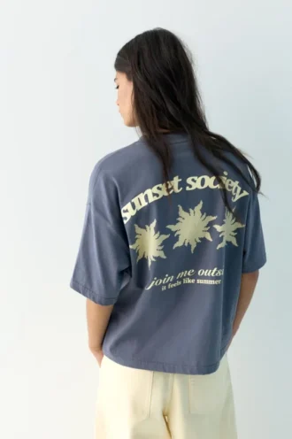 T-shirt à manches courtes avec motif