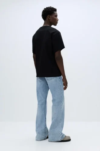 T-shirt à manches courtes avec slogan