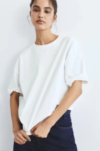 T-shirt à manches courtes oversize en shorts T-shirt à manches courtes oversize en shorts