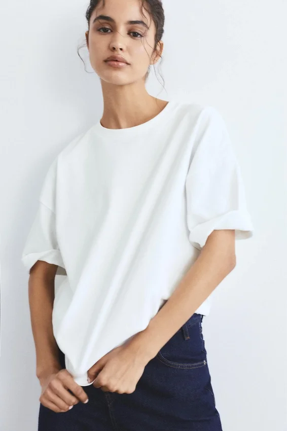 T-shirt à manches courtes oversize en shorts T-shirt à manches courtes oversize en shorts