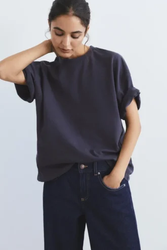 T-shirt à manches courtes oversize en shorts