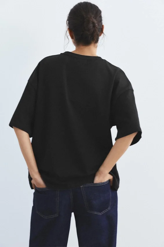 T-shirt à manches courtes oversize en shorts T-shirt à manches courtes oversize en shorts