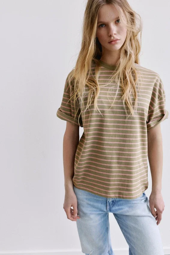 T-shirt à manches courtes oversize en shorts T-shirt à manches courtes oversize en shorts