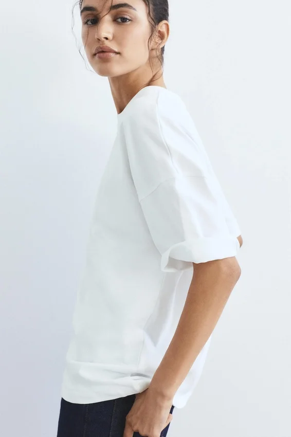 T-shirt à manches courtes oversize en shorts T-shirt à manches courtes oversize en shorts