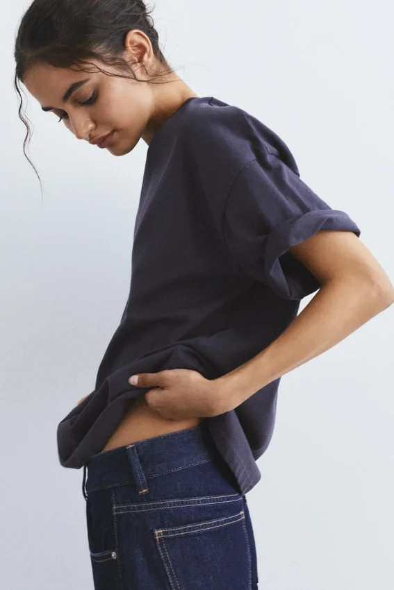 T-shirt à manches courtes oversize en shorts T-shirt à manches courtes oversize en shorts