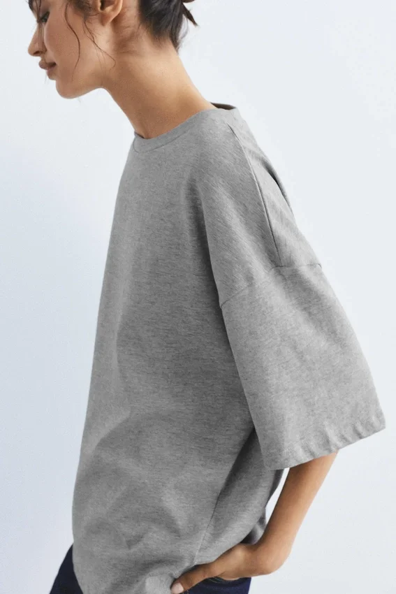 T-shirt à manches courtes oversize en shorts T-shirt à manches courtes oversize en shorts