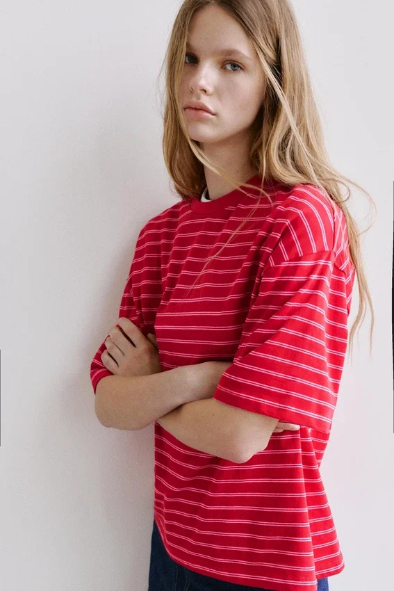 T-shirt à manches courtes oversize en shorts T-shirt à manches courtes oversize en shorts