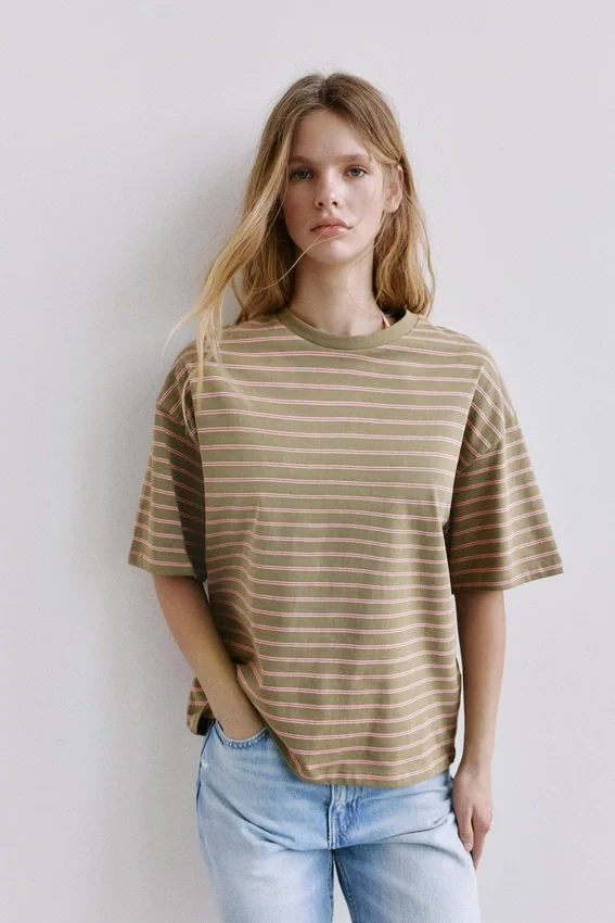 T-shirt à manches courtes oversize en shorts T-shirt à manches courtes oversize en shorts