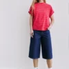 T-shirt à manches courtes oversize en shorts T-shirt à manches courtes oversize en shorts