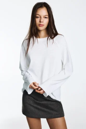 T-shirt à manches longues raglan