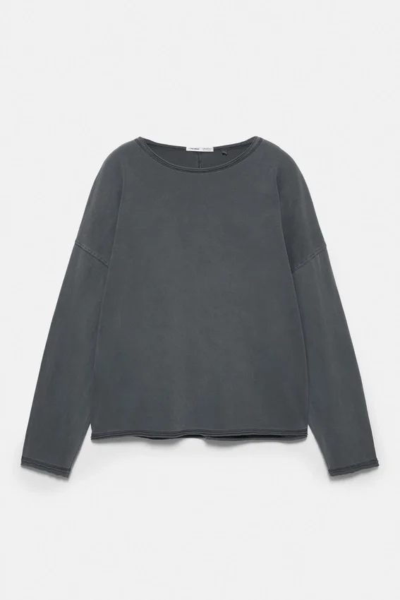 T-shirt oversize à manches longues T-shirt oversize à manches longues
