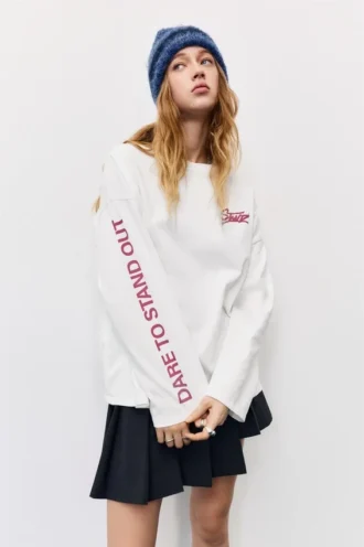 T-shirt Stwd à motif