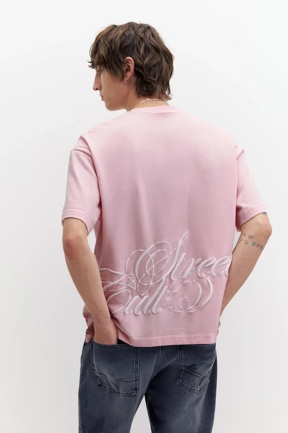 T-shirt STWD rose T-shirt STWD rose