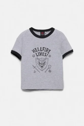T-shirts Stranger Things « Hellfire Lives »
