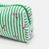 Trousse de toilette en tissu éponge rayé Trousse de toilette en tissu éponge rayé