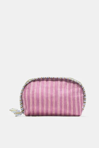 Trousse de toilette rayée