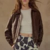 Veste aviateur 100 % cuir Veste aviateur 100 % cuir