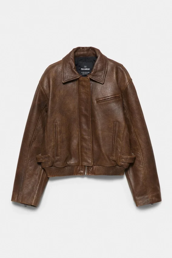 Veste aviateur 100 % cuir Veste aviateur 100 % cuir