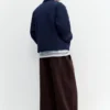 Veste aviateur à col chemise