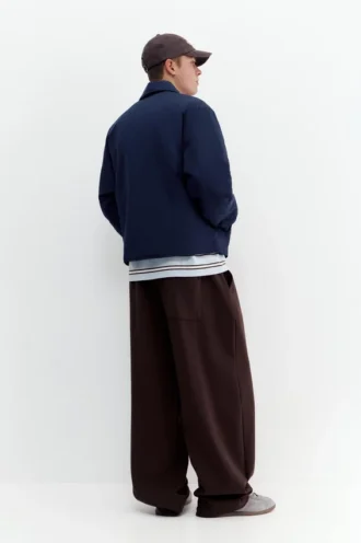 Veste aviateur à col chemise