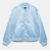 Veste aviateur en satin Veste aviateur en satin