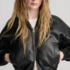 Veste aviateur en simili cuir Veste aviateur en simili cuir
