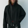 Veste bomber ample
