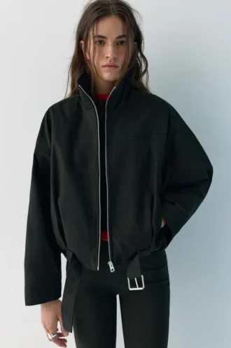 Veste bomber ample