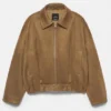 Veste bomber en simili-suède Veste bomber en simili-suède