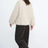 Veste à boutons-pression