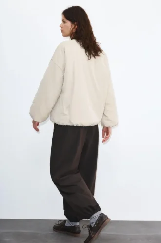 Veste à boutons-pression