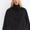 Veste courte effet nylon Veste courte effet nylon