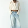 Veste courte effet nylon Veste courte effet nylon