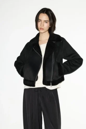 Veste courte réversible