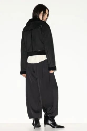 Veste courte réversible