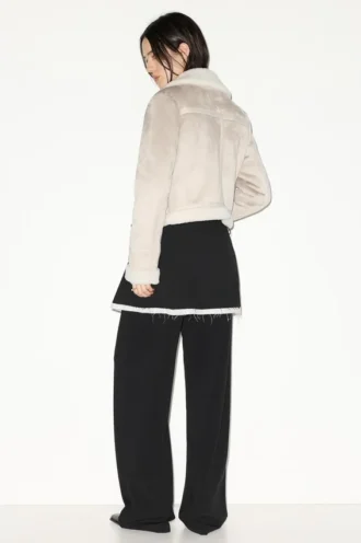 Veste courte réversible