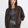Veste dad en simili cuir Veste dad en simili cuir