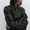Veste dad en simili cuir Veste dad en simili cuir
