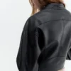 Veste de motard en simili cuir Veste de motard en simili cuir