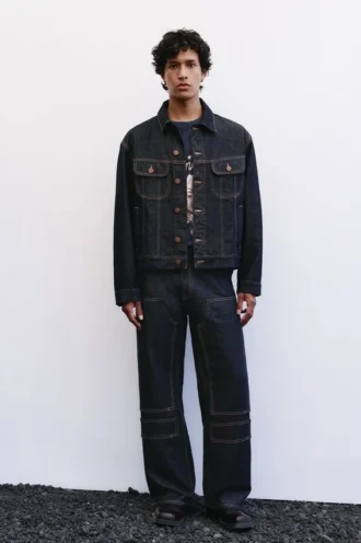 Veste en denim Monserrat Messeguer